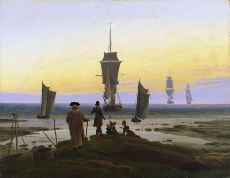Bild: Caspar David Friedrich, „Die Lebensstufen“