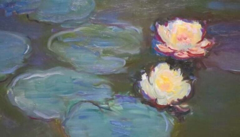 Bild: Claude Monet, „Nympheas“ (1897–1898)