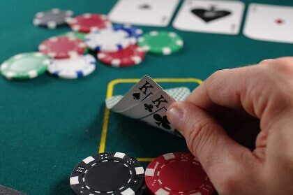 Herr Trump spielt Poker