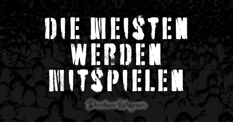 die meisten werden mitspielen