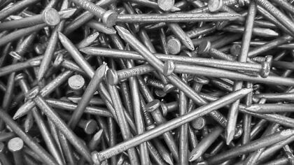 Metall in der Nase