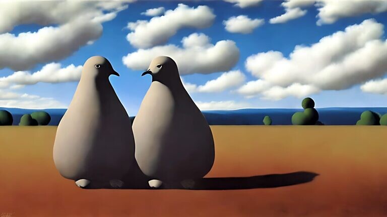 two doves