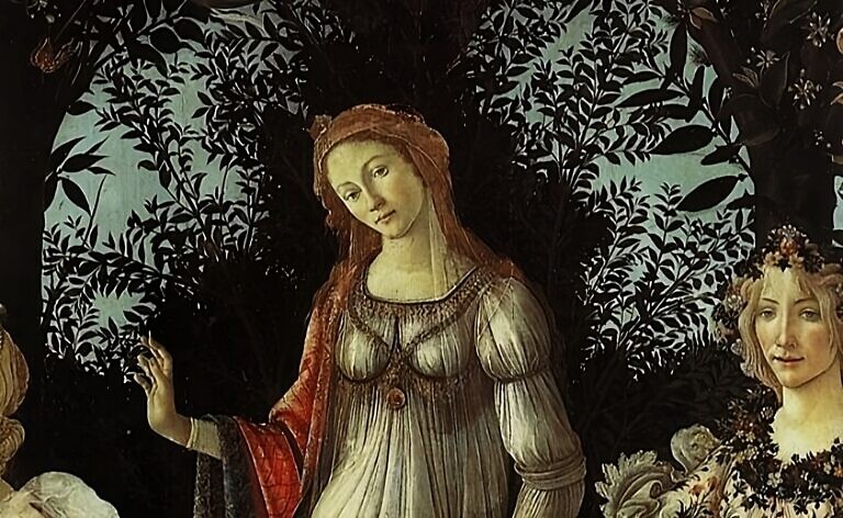 Bild: »Primavera« von Botticelli (Public Domain)