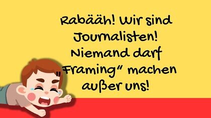 Staatsfunk will das Framing-Monopol