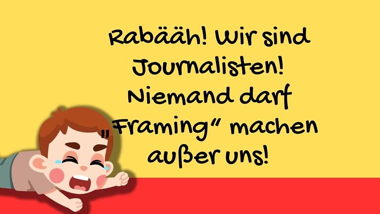 Aber wir sind doch Journalisten!