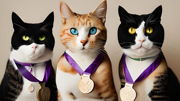The winner takes it meow!