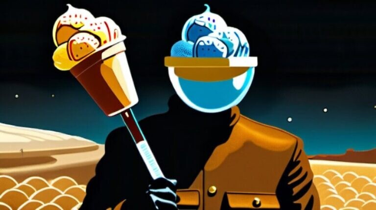 Image: “Ice cream is future”