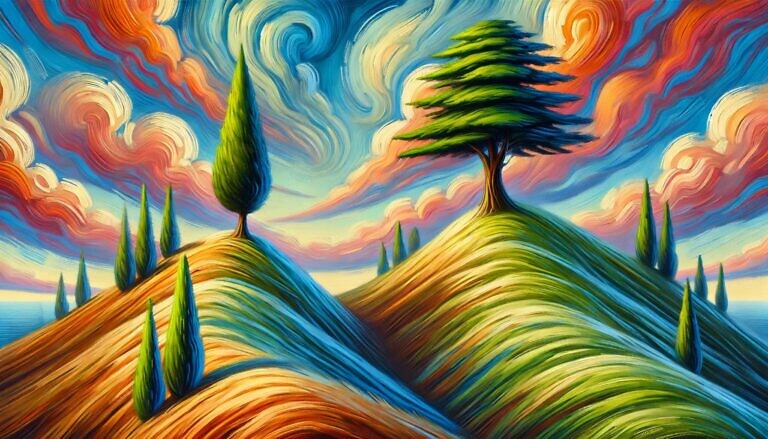 Anderer Berg, verwandter Baum