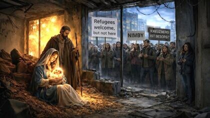 Maria und Josef sind in Kreuzberg nicht willkommen