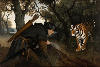 Der Tiger wartet